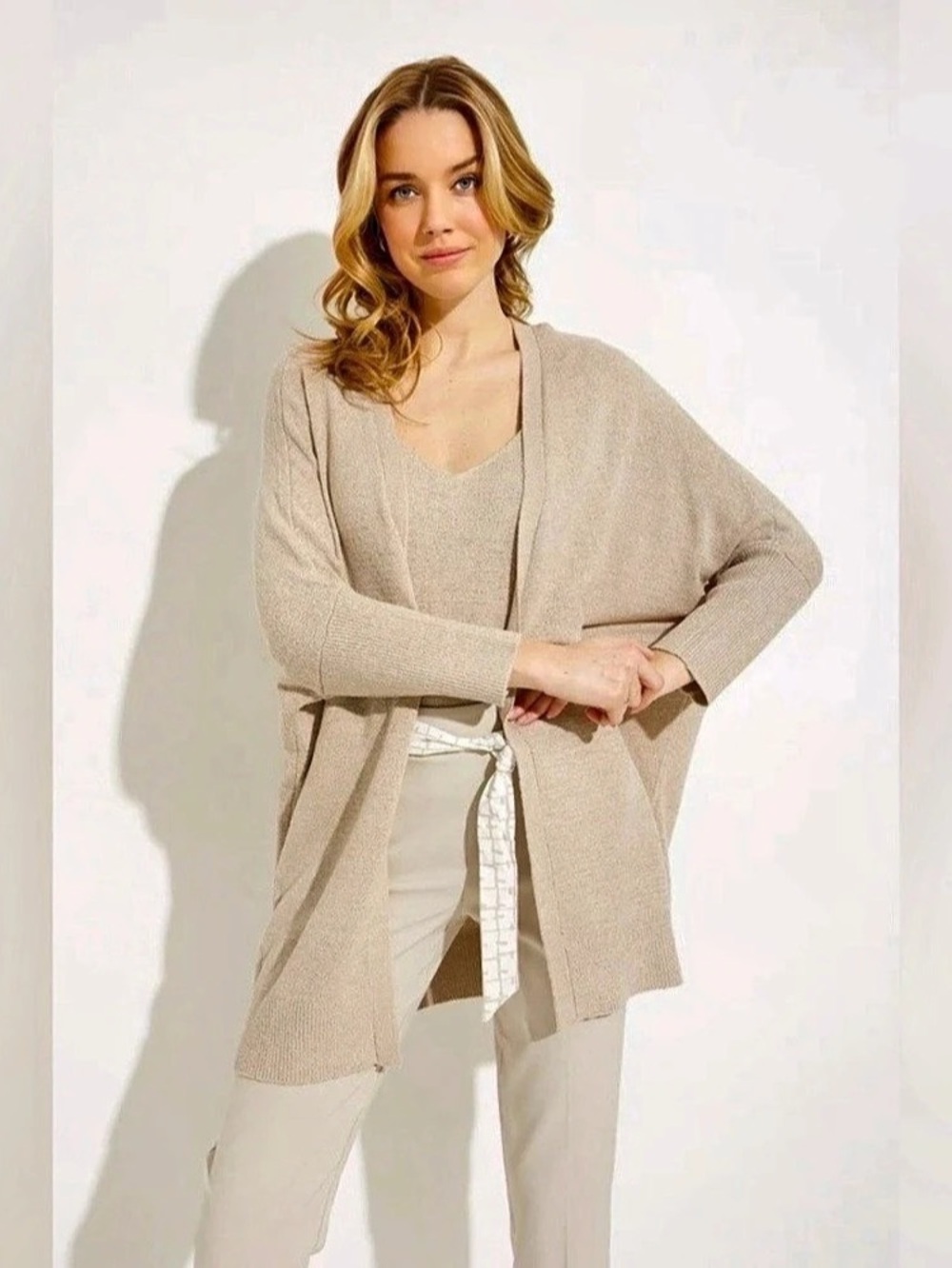 Joseph Ribkoff Knit Open Front Cardigan Size XS